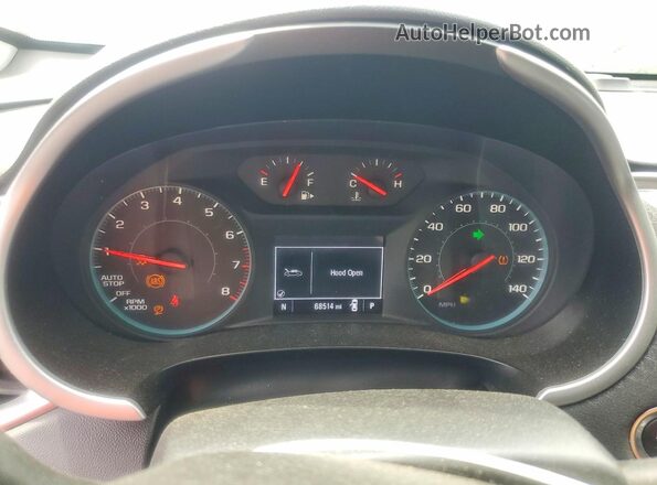 1G1ZD5ST9PF207616 2023 CHEVROLET MALIBU Золотой Вид щитка приборов