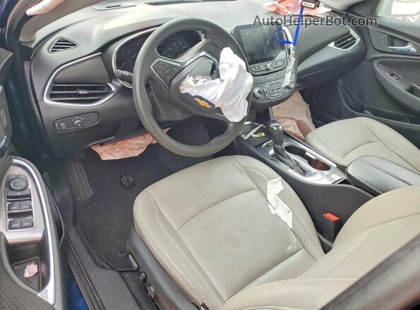1G1ZD5STXKF154210 2019 CHEVROLET MALIBU Blue Widok deski rozdzielczej