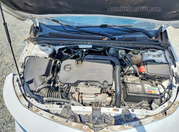 1G1ZD5STXKF170147 2019 CHEVROLET MALIBU Белый Вид задней части салона
