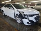 2019 Chevrolet Malibu Lt Белый vin: 1G1ZD5STXKF211876