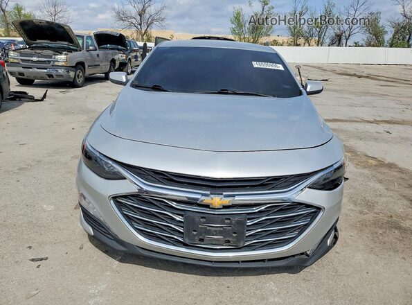 1G1ZD5STXMF066700 2021 CHEVROLET MALIBU Silver Widok z przodu