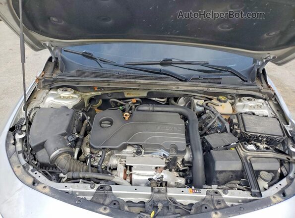 1G1ZD5STXMF066700 2021 CHEVROLET MALIBU Silver Widok wnętrza z tyłu