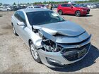 2021 Chevrolet Malibu Lt Silver vin: 1G1ZD5STXMF074814