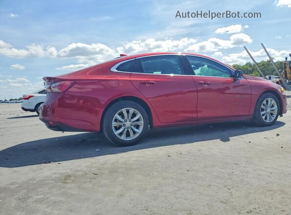 1G1ZD5STXMF088485 2021 CHEVROLET MALIBU Красный Задняя правая четверть