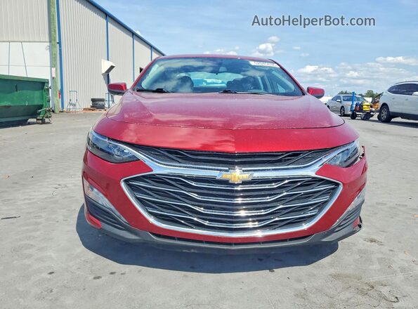 1G1ZD5STXMF088485 2021 CHEVROLET MALIBU Красный Вид спереди