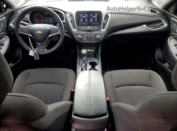 1G1ZD5STXPF219161 2023 CHEVROLET MALIBU Blue Вид панелі приладів