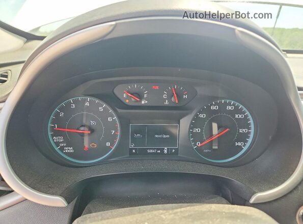 1G1ZD5STXRF186312 2024 CHEVROLET MALIBU White Widok zestawu wskaźników