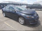 2017 Chevrolet Malibu 1lt Blue vin: 1G1ZE5ST0HF128060