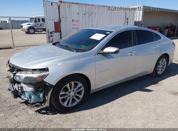 1G1ZE5ST1GF296921 2016 CHEVROLET MALIBU Серый Передняя левая четверть