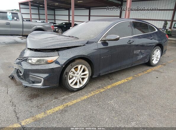 1G1ZE5ST2GF303987 2016 CHEVROLET MALIBU Синий Передняя левая четверть
