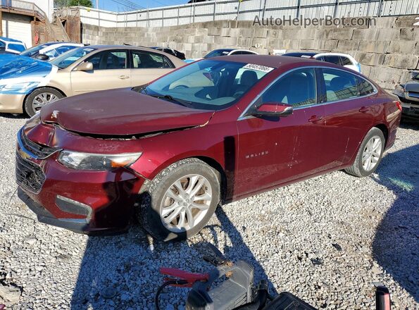 1G1ZE5ST3GF214526 2016 CHEVROLET MALIBU Бордовый Передняя левая четверть