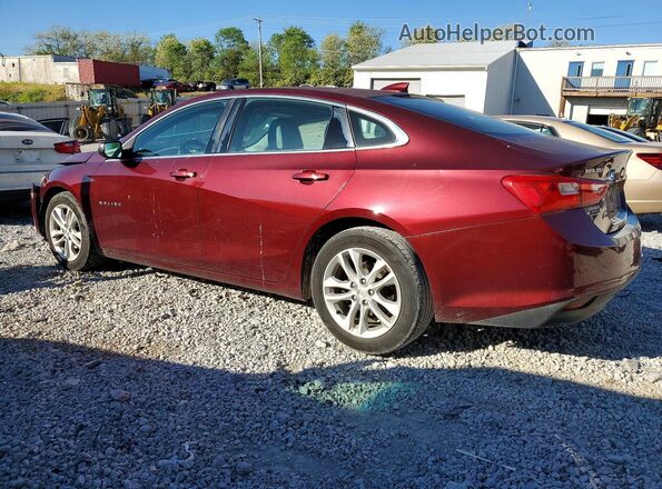 1G1ZE5ST3GF214526 2016 CHEVROLET MALIBU Бордовый Задняя левая четверть