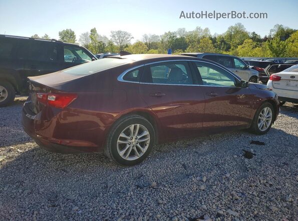 1G1ZE5ST3GF214526 2016 CHEVROLET MALIBU Бордовый Задняя правая четверть