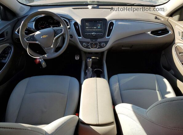 1G1ZE5ST3GF214526 2016 CHEVROLET MALIBU Бордовый Вид панели приборов