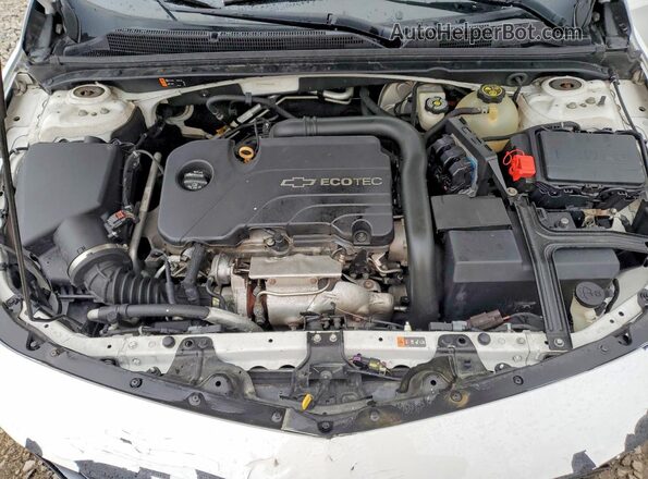 1G1ZE5ST3GF237708 2016 CHEVROLET MALIBU Белый Вид задней части салона