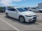 2016 Chevrolet Malibu 1lt Белый vin: 1G1ZE5ST3GF260714