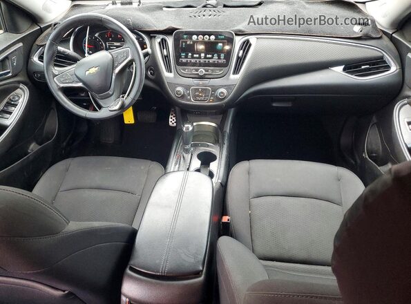 1G1ZE5ST3GF282339 2016 CHEVROLET MALIBU Бордовый Вид панели приборов