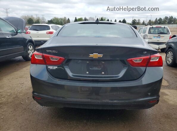 1G1ZE5ST3GF343401 2016 CHEVROLET MALIBU Серый Вид сзади