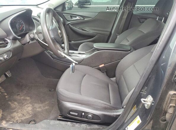 1G1ZE5ST3GF343401 2016 CHEVROLET MALIBU Серый Вид салона спереди