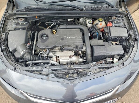 1G1ZE5ST3GF343401 2016 CHEVROLET MALIBU Серый Вид задней части салона