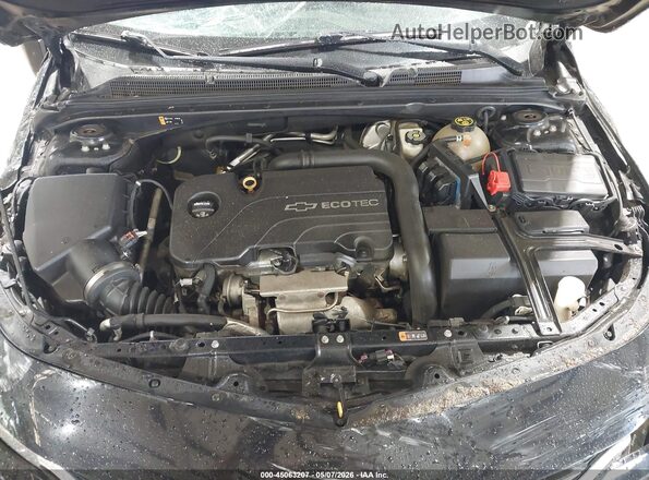 1G1ZE5ST4GF263167 2016 CHEVROLET MALIBU Черный Вид сзади