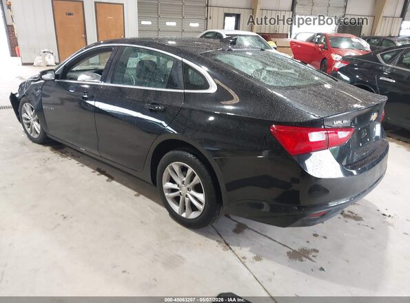 1G1ZE5ST4GF263167 2016 CHEVROLET MALIBU Черный Задняя левая четверть