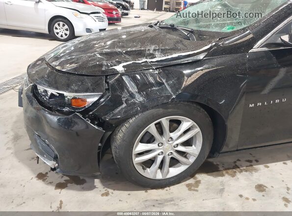 1G1ZE5ST4GF263167 2016 CHEVROLET MALIBU Черный Вид спереди