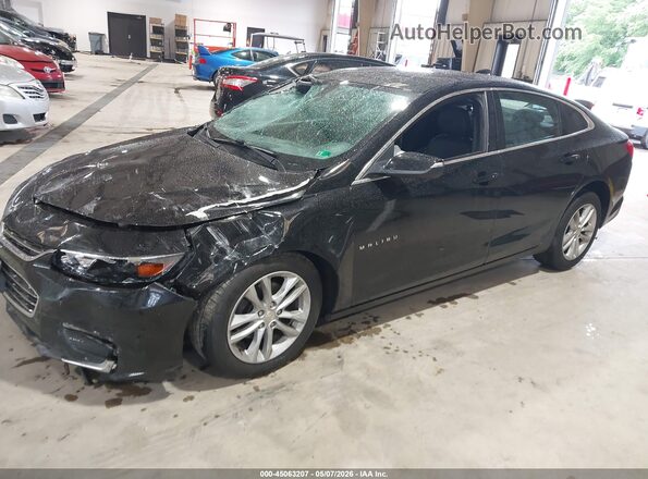 1G1ZE5ST4GF263167 2016 CHEVROLET MALIBU Черный Передняя левая четверть
