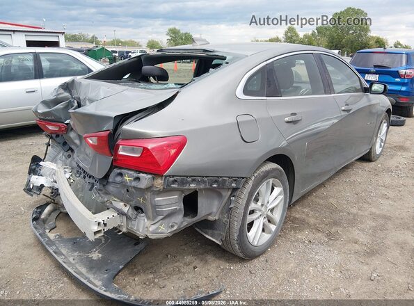 1G1ZE5ST4HF284005 2017 CHEVROLET MALIBU Серый Задняя правая четверть