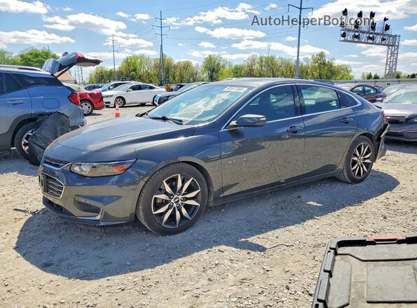 1G1ZE5ST5GF191301 2016 CHEVROLET MALIBU Угольный Передняя левая четверть