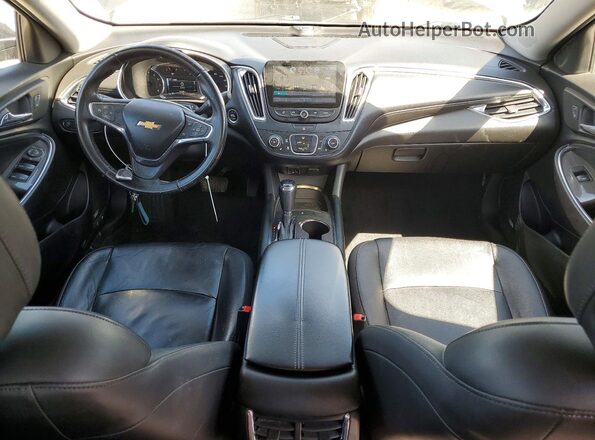 1G1ZE5ST5GF191301 2016 CHEVROLET MALIBU Угольный Вид панели приборов