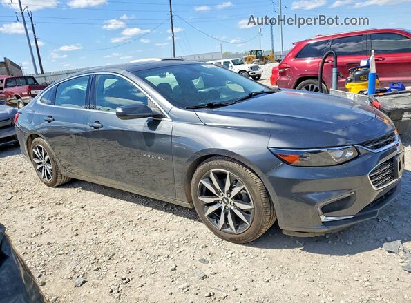1G1ZE5ST5GF191301 2016 CHEVROLET MALIBU Угольный Передняя правая четверть