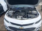 2016 Chevrolet Malibu 1lt Белый vin: 1G1ZE5ST5GF264098