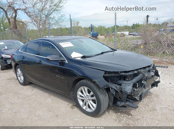 1G1ZE5ST5HF257833 2017 CHEVROLET MALIBU Черный Передняя правая четверть