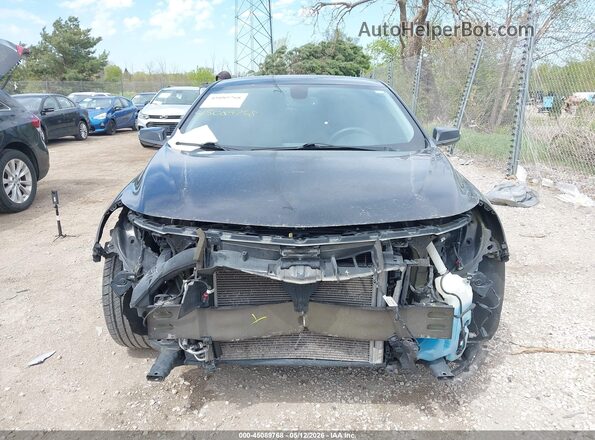 1G1ZE5ST5HF257833 2017 CHEVROLET MALIBU Черный Вид щитка приборов