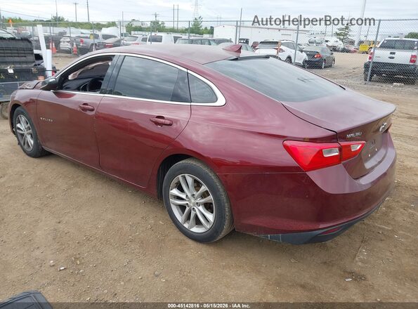 1G1ZE5ST6GF227724 2016 CHEVROLET MALIBU Maroon Задня ліва чверть