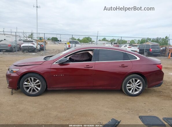 1G1ZE5ST6GF227724 2016 CHEVROLET MALIBU Maroon 