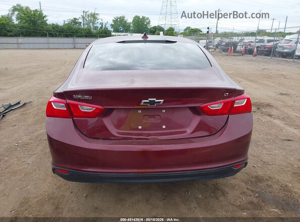1G1ZE5ST6GF227724 2016 CHEVROLET MALIBU Maroon 