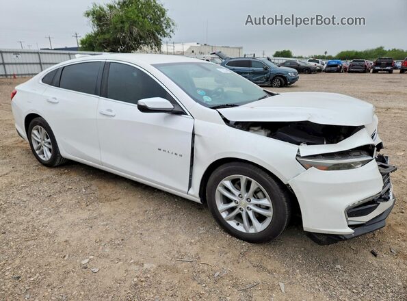 1G1ZE5ST7GF201858 2016 CHEVROLET MALIBU Белый Передняя правая четверть