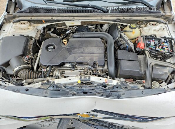 1G1ZE5ST7GF201858 2016 CHEVROLET MALIBU Белый Вид задней части салона