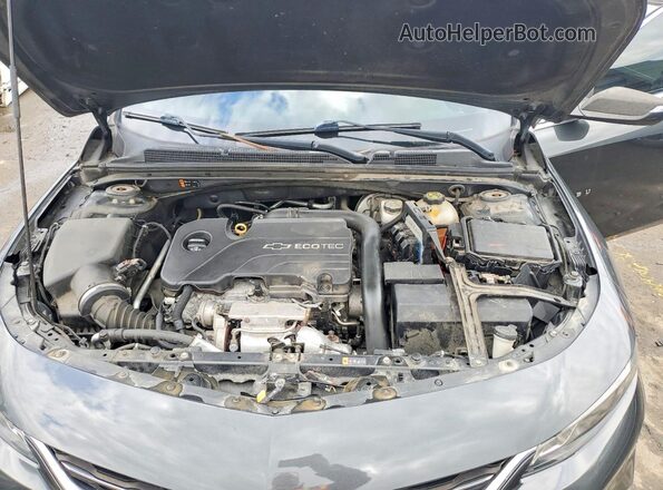 1G1ZE5ST7GF322759 2016 CHEVROLET MALIBU Серый Вид задней части салона