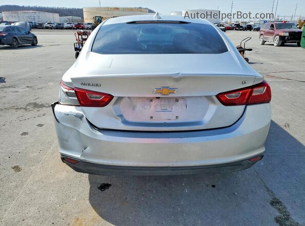 1G1ZE5ST8HF178656 2017 CHEVROLET MALIBU Серебряный Вид сзади