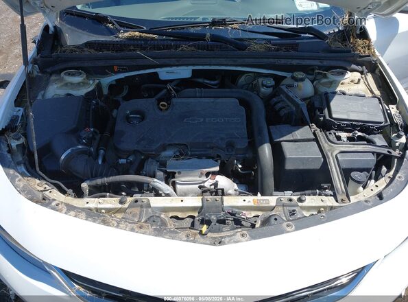 1G1ZE5ST8HF201062 2017 CHEVROLET MALIBU Белый Вид сзади