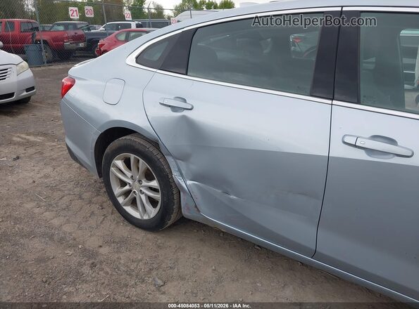 1G1ZE5ST8HF291555 2017 CHEVROLET MALIBU Light Blue Вид спереди