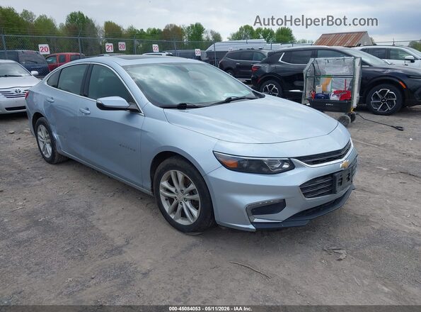 1G1ZE5ST8HF291555 2017 CHEVROLET MALIBU Light Blue Передняя правая четверть