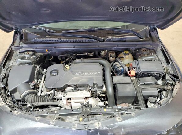 1G1ZE5ST9GF353205 2016 CHEVROLET MALIBU Серый Вид задней части салона