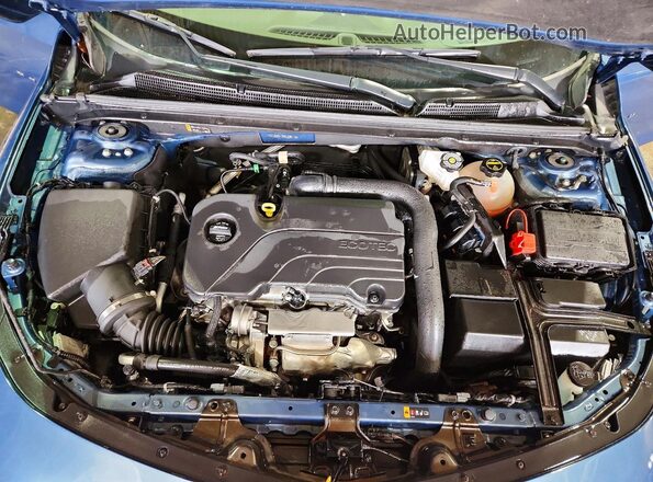 1G1ZE5ST9RF208118 2024 CHEVROLET MALIBU Синий Вид задней части салона