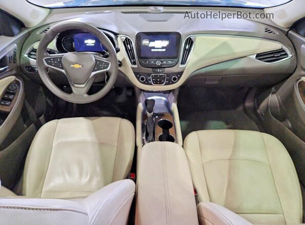 1G1ZE5ST9RF208118 2024 CHEVROLET MALIBU Синий Вид панели приборов