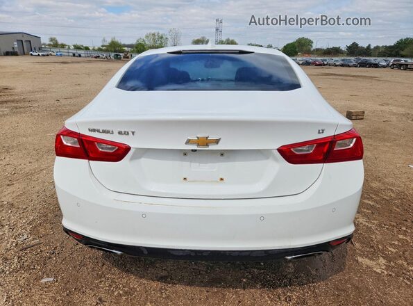 1G1ZF5SX3GF276783 2016 CHEVROLET MALIBU Белый Вид сзади