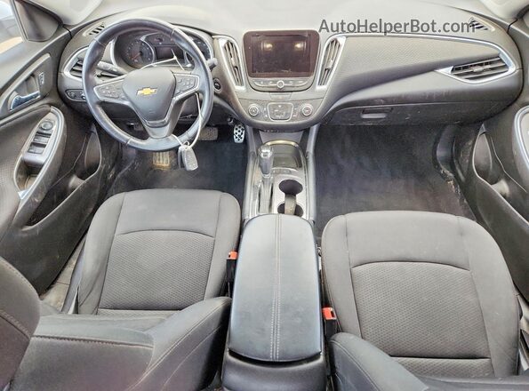 1G1ZF5SX3GF276783 2016 CHEVROLET MALIBU Белый Вид панели приборов